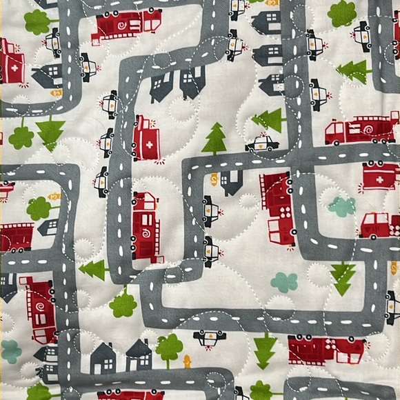 Children's Travel Bookkeeper Coloring Reading Book Caddy Firefighter - Picture 6 of 7